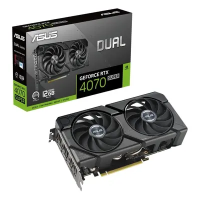 Placa Gráfica ASUS Dual GeForce RTX 4070 SUPER EVO 12GB GDDR6X DLSS3