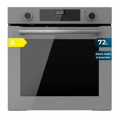 Cecotec Bolero Hexa M226000 Glass Grey Forno Multifunções Encastrável A