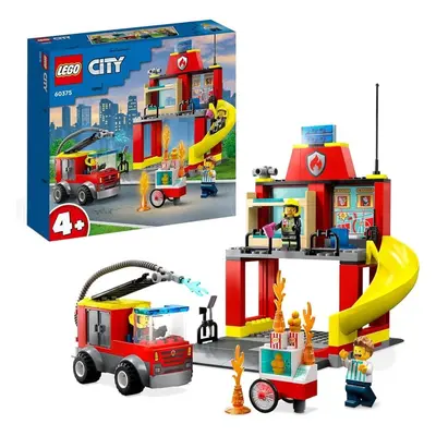 Lego City Quartel e Camião dos Bombeiros