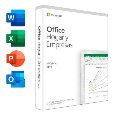 Microsoft Office Casa e Empresas 2019 1 Licença PC/MAC