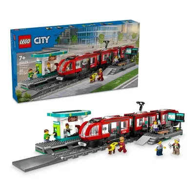 Lego City Elétrico e Estação na Baixa