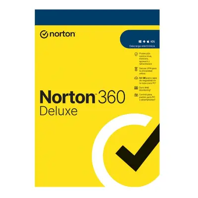 Norton 360 Deluxe 2024 10 Dispositivos 3 Anos PC/Mac/Android/iOS Descarga Digital