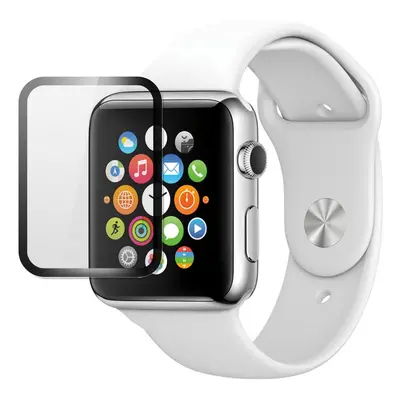 Unotec Protector Cristal Templado Full Frame Cover para Apple Watch 42mm