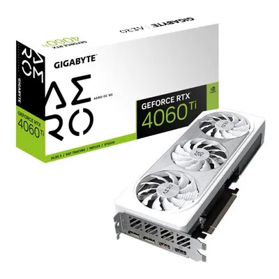 Placa Gráfica Gigabyte GeForce RTX 4060 Ti AERO OC 8GB GDDR6 DLSS3