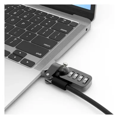 Maclocks Cabo Antirroubo com Cadeado para MacBook Air 2019/2020 Preto