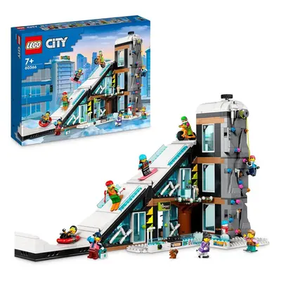 Centro de esqui e escalada Lego City