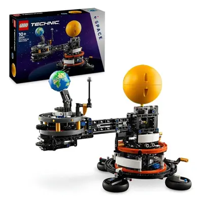 Lego Technic Planeta Terra e Lua em órbita
