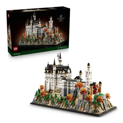 Set LEGO Architecture Castelo de Neuschwanstein 3455 Peças Maquete Colecionável