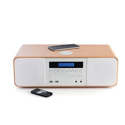 Thomson MIC201IBT Micro Hi-Fi Bluetooth com Reprodutor de CD/Rádio/MP3/USB/Carregador de Indução