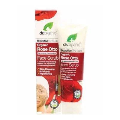 Dr. Organic Rose Otto Face Scrub 125ml