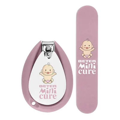 Beter Mini Cure Cuidado Uñas Bebés Rosa Lote 2 Un