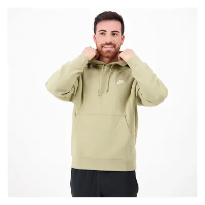 Nike Club - Caqui - Sweatshirt Capuz Homem tamanho