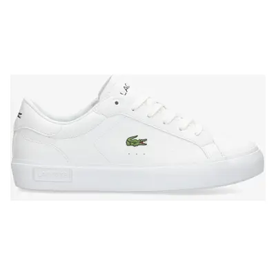 Lacoste Power Court - Branco - Sapatilhas Rapaz tamanho