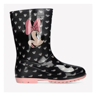 Galochas Minnie - Azul - Botas Água Menina tamanho