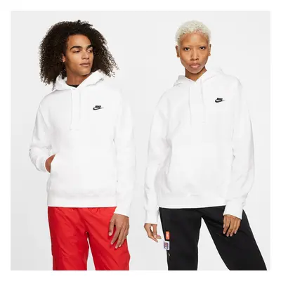 Sweatshirt Nike Club - Branco - Sweatshirt Capuz Homem tamanho XS