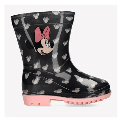 Galochas Minnie - Azul - Botas Água Menina tamanho