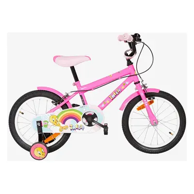 Tweety - Rosa - Bicicleta Criança 16" Looney Tunes tamanho