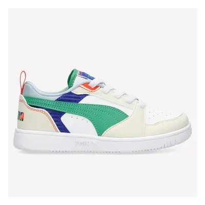 Puma Rebound V6 Low - Branco - Ténis Menino tamanho