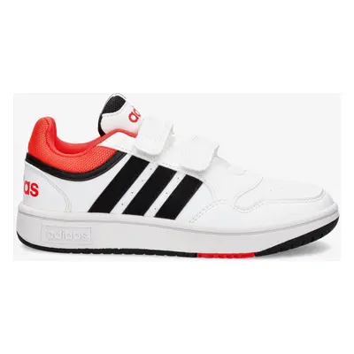 Adidas Hoops 3.0 - Branco - Ténis Velcro Menino tamanho