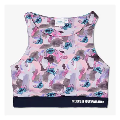 Top Desporto Stitch - Rosa - Top Rapariga Disney tamanho