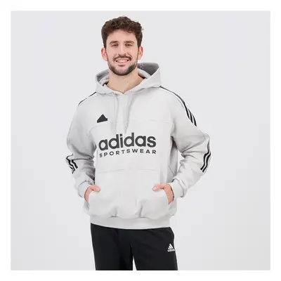 Adidas Tiro - Cinza - Sweatshirt Capuz Homem tamanho