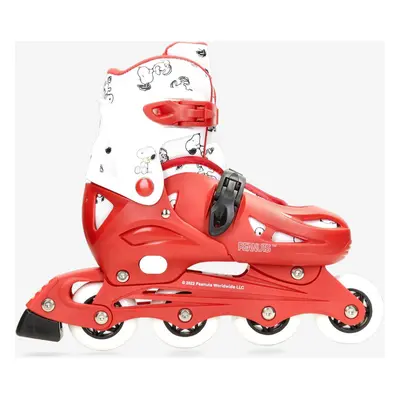 Patins Snoopy - Vermelho - Patins em Linha Rapariga tamanho L