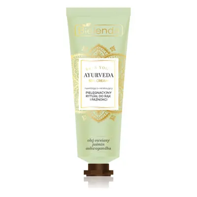 Bielenda Ayurveda Skin Yoga Creme hidratante para mãos