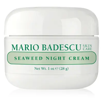 Mario Badescu Seaweed Night Cream creme hidratante de noite com minerais