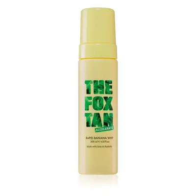 The Fox Tan Rapid Banana Whip acelerador e prolongador de bronzeado sem fator protetor