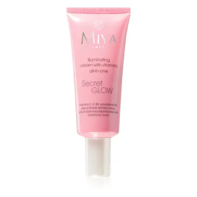 MIYA Cosmetics SecretGLOW creme iluminador com vitaminas