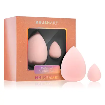 BrushArt Make-up Sponge Set Mini me - Nude Esponja de maquilhagem MINI ME - NUDE