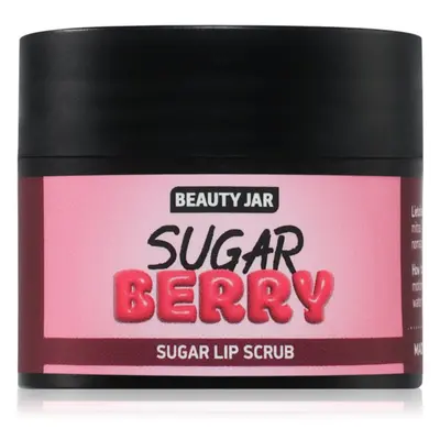 Beauty Jar Berry Sugar peeling para os lábios com manteiga de cacau e vitamina E