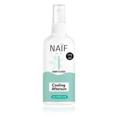 Naif Baby & Kids Cooling Aftersun spray after sun para bebés e crianças sem perfume