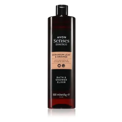 Avon Senses Essence Geranium Leaf & Orange aditivo para banho