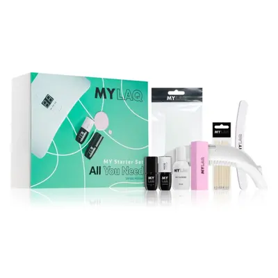 MYLAQ Starter Set All You Need kit para manicure perfeita