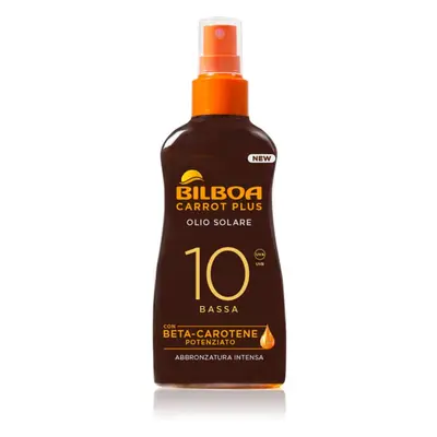 Bilboa Carrot Plus óleo solar para rosto e corpo SPF