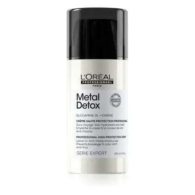 L’Oréal Professionnel Serie Expert Metal Detox creme de proteção para cabelo cansado e quebrado