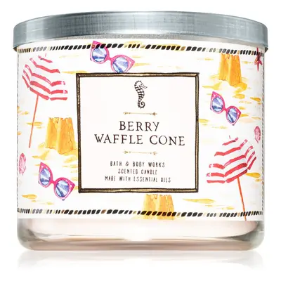 Bath & Body Works Berry Waffle Cone vela perfumada