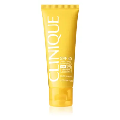 Clinique Sun SPF Face Cream creme solar facial SPF