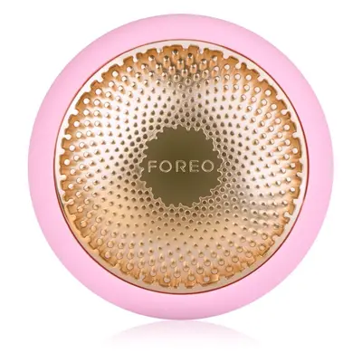 FOREO UFO™ aparelho sónico para acelerar os efeitos de máscara facial Pearl Pink