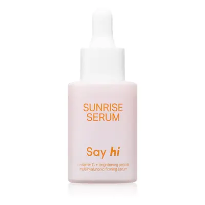 Say Hi Sunrise sérum iluminador para refirmação de pele com vitamina C