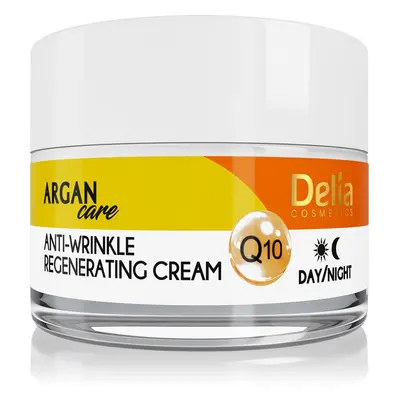 Delia Cosmetics Argan Care creme regenerador antirrugas com coenzima Q10