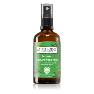 Antipodes Resurrect Clarifying Facial Toner tónico de limpeza refrescante em spray