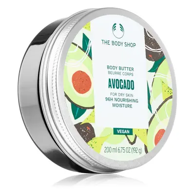 The Body Shop Avocado Body Butter leite corporal para pele seca