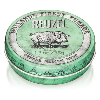 Reuzel Hollands Finest Pomade Grease pomada de cabelo fixação média