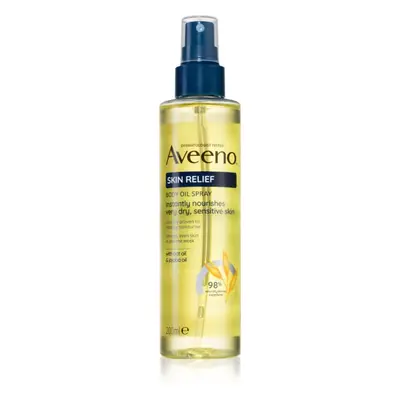 Aveeno Skin Relief Body Oil Spray óleo corporal em spray