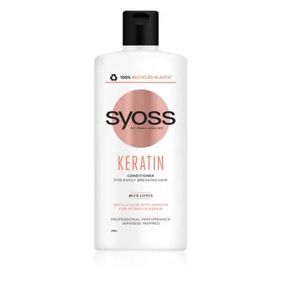 Syoss Keratin condicionador para cabelo cansado e quebrado