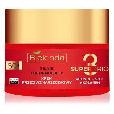 Bielenda Super Trio creme refirmante antirrugas 50+