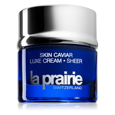 La Prairie Skin Caviar Luxe Cream Sheer creme reafirmante e de suavização