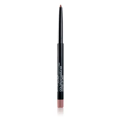 MAYBELLINE NEW YORK Color Sensational Shaping Lip Liner lápis de lábios com apontador tom Dusty 